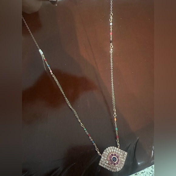 Evil eye necklace